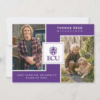 Abschlussfeier der East Carolina University Einladung