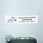 Abschlussfeier der Florida Gulf Coast University Banner (Messeveranstaltung)