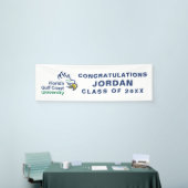 Abschlussfeier der Florida Gulf Coast University Banner (Messeveranstaltung)