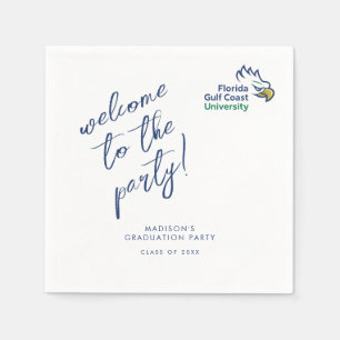 Abschlussfeier der Florida Gulf Coast University Serviette