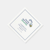 Abschlussfeier der Florida Gulf Coast University Serviette (Ecke)