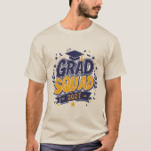 Abschlussfeier der Graduiertengruppe T-Shirt (Vorderseite)