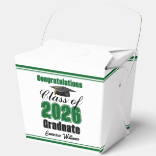 Abschlussfeier der Green Class 2026 Glücksschokola Geschenkschachtel