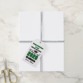 Abschlussfeier der Green Class von 2026 Benutzerde Geschenkanhänger (Mit Garn)