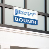 Abschlussfeier der Indiana State University Banner (Äußeres Gebäude)