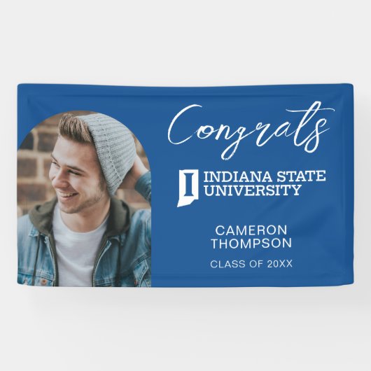 Abschlussfeier der Indiana State University Banner (Horizontal)