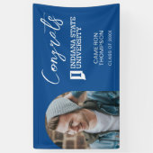 Abschlussfeier der Indiana State University Banner (Vertikal)