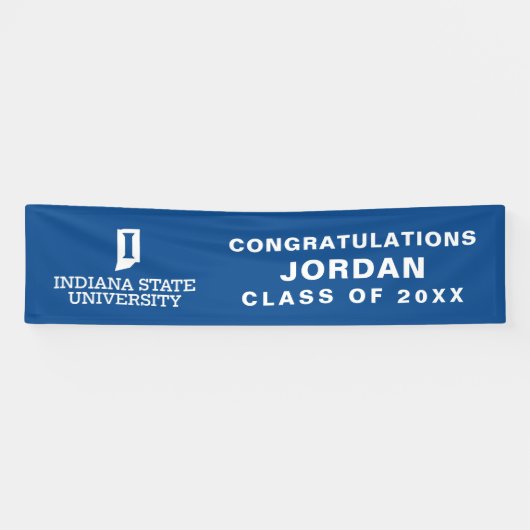 Abschlussfeier der Indiana State University Banner (Horizontal)