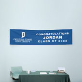 Abschlussfeier der Indiana State University Banner (Messeveranstaltung)