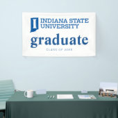 Abschlussfeier der Indiana State University Banner (Messeveranstaltung)