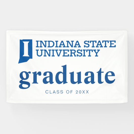 Abschlussfeier der Indiana State University Banner (Horizontal)