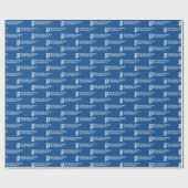 Abschlussfeier der Indiana State University Geschenkpapier (Flach)