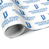 Abschlussfeier der Indiana State University Geschenkpapier (Rolleneckpunkt)