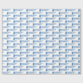 Abschlussfeier der Indiana State University Geschenkpapier (Flach)