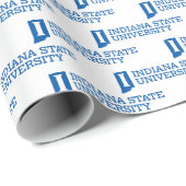 Abschlussfeier der Indiana State University Geschenkpapier (Rolleneckpunkt)