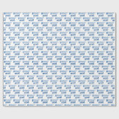 Abschlussfeier der Indiana State University Geschenkpapier (Flach)