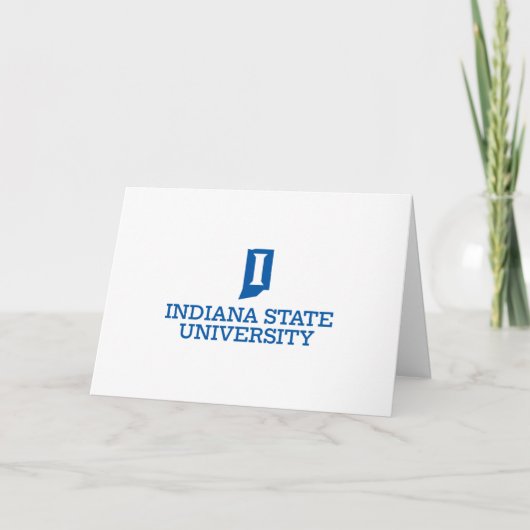 Abschlussfeier der Indiana State University Karte (Vorderseite)