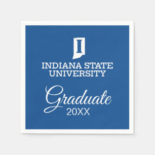 Abschlussfeier der Indiana State University Serviette