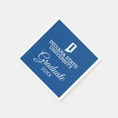 Abschlussfeier der Indiana State University Serviette (Ecke)