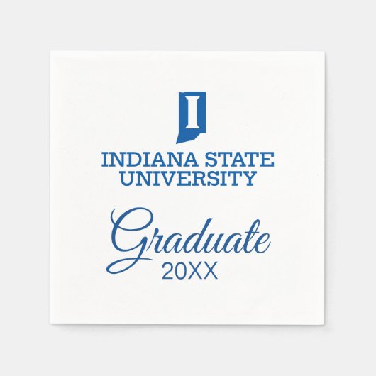 Abschlussfeier der Indiana State University Serviette (Vorderseite)