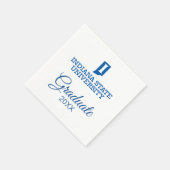 Abschlussfeier der Indiana State University Serviette (Ecke)