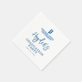 Abschlussfeier der Indiana State University Serviette (Ecke)