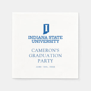 Abschlussfeier der Indiana State University Serviette