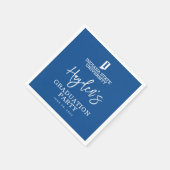 Abschlussfeier der Indiana State University Serviette (Ecke)