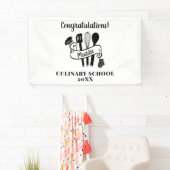 Abschlussfeier der individuellen Kochschule Banner (Insitu)