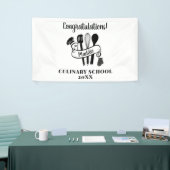 Abschlussfeier der individuellen Kochschule Banner (Messeveranstaltung)