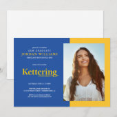 Abschlussfeier der Kettering University Ankündigung (Vorne/Hinten)