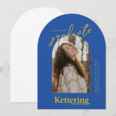 Abschlussfeier der Kettering University Einladung (Vorne/Hinten)