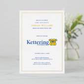 Abschlussfeier der Kettering University Folieneinladung (Stehend vorne)
