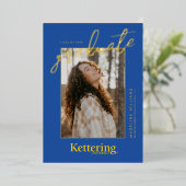 Abschlussfeier der Kettering University Folieneinladung (Stehend vorne)