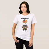 Abschlussfeier der Klasse 2026 Tri-Blend Shirt (Vorderseite voll)
