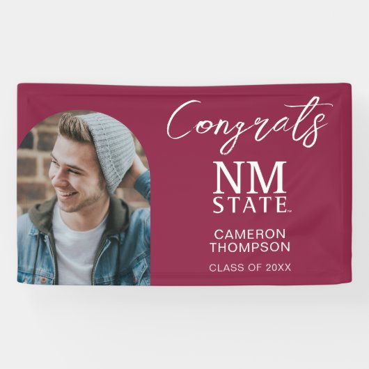 Abschlussfeier der New Mexico State University Banner (Horizontal)