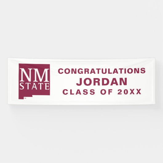 Abschlussfeier der New Mexico State University Banner (Horizontal)