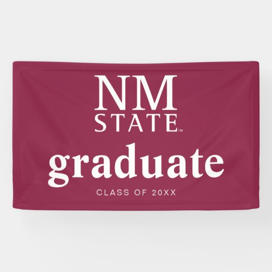Abschlussfeier der New Mexico State University Banner (Horizontal)