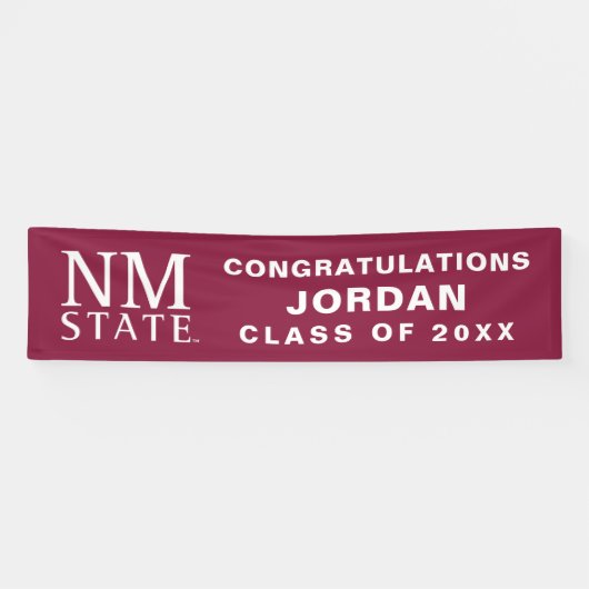 Abschlussfeier der New Mexico State University Banner (Horizontal)