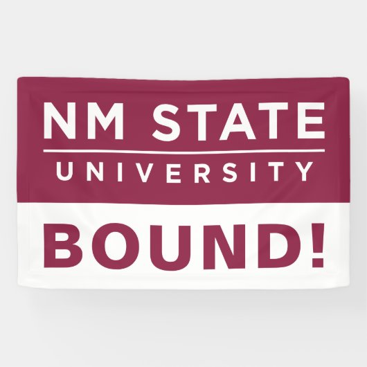 Abschlussfeier der New Mexico State University Banner (Horizontal)