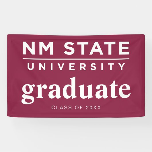 Abschlussfeier der New Mexico State University Banner (Horizontal)