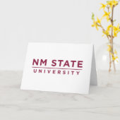 Abschlussfeier der New Mexico State University Karte (Gelbe Blume)
