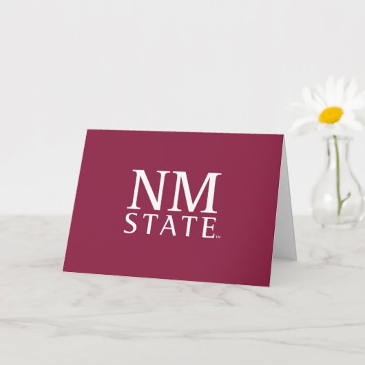 Abschlussfeier der New Mexico State University Karte (Kleine Pflanze)