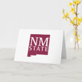 Abschlussfeier der New Mexico State University Karte (Gelbe Blume)