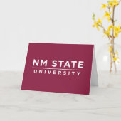 Abschlussfeier der New Mexico State University Karte (Gelbe Blume)