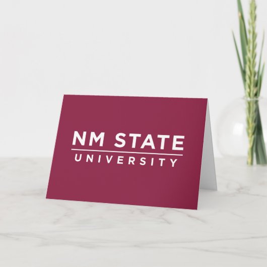Abschlussfeier der New Mexico State University Karte (Vorderseite)