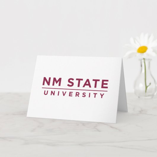 Abschlussfeier der New Mexico State University Karte (Kleine Pflanze)