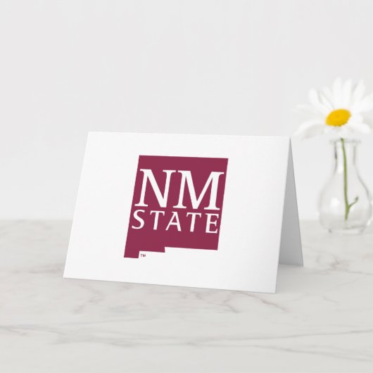 Abschlussfeier der New Mexico State University Karte (Kleine Pflanze)
