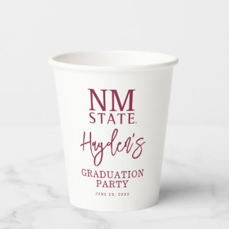 Abschlussfeier der New Mexico State University Pappbecher