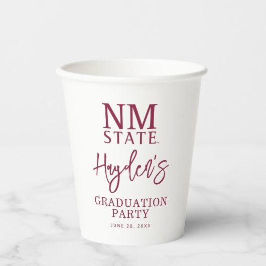 Abschlussfeier der New Mexico State University Pappbecher (Vorderseite)